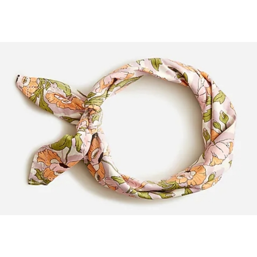 11. J.Crew Square scarf in Liberty® print - Picture 2 of 6